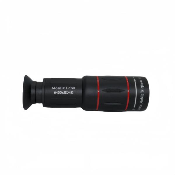 18x25 Mini Monocular With Tripod Universal Optics Glass Telescope Phone Camera Lens for Mobile Phone