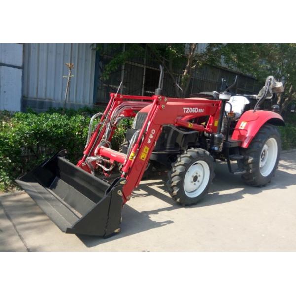 TZ04D Farm Tractor Attachments , 0.16m3 Tractor Front End Loader Bucket