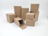 Boîte de carton ondulée écologique boîte d'expédition rigide pliable