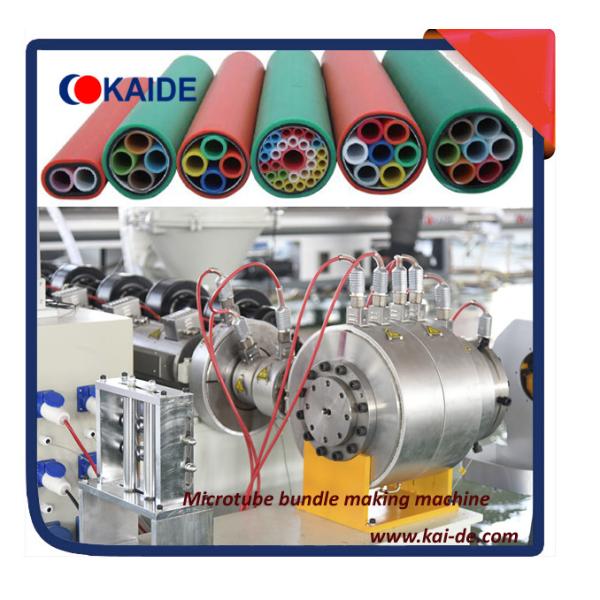 HDPE Microduct Silcon tube bundle extrusion machine