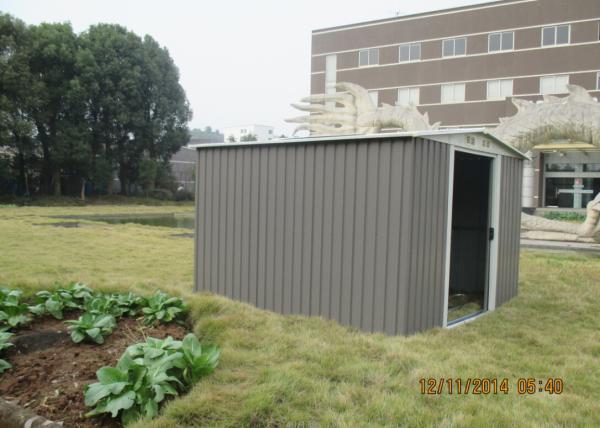Multi Function Steel Outdoor Storage Shed Removable Easy Assemble Resisting Wind