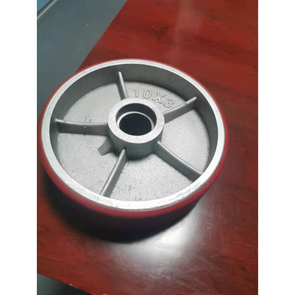 Polyurethane Wheel On Cast Iron Super Heavy Duty Castors 1800kgs 1.8T