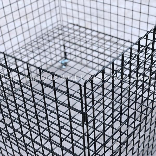 Shopping mall portable metal cage trolley simple modern design with wheel cage trolley  pillow storage cage trolley