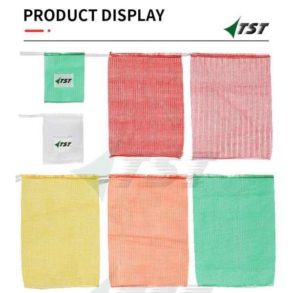 Plastic Polypropylene Tubular Potato Packing Bag Red Mesh Produce Onion Sacks Net Bags for Vegetables