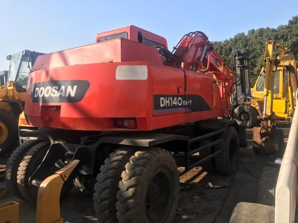                  Used Korean Wheel Excavator Doosan Dh140W-7, Secondhand Doosan 14 Ton Mobile Excavator Dh140W-7 Dh150W on Promotion             