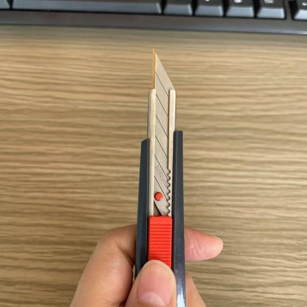 Industrial Silver Cutter Knife Blade 9mm 30 Degree Blades For Construction
