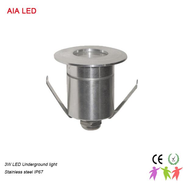 4ways 3W 62mm diameter LED underground lamp/led underground light for outdoor step