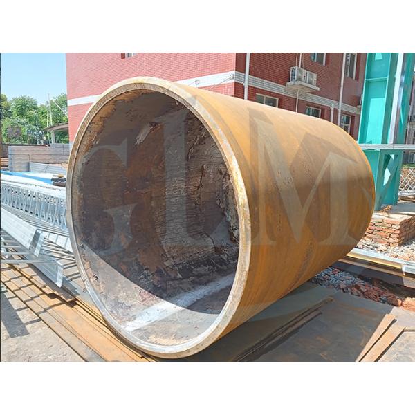 Толщина 60mm диаметра 3800mm крышки конца углерода стальная Semi полусферическая
