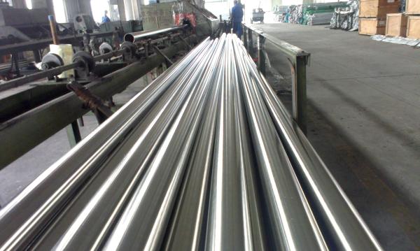 Food Grade Stainless Steel Round Pipe , TP304 TP316L Sanitary Stainless Pipe
