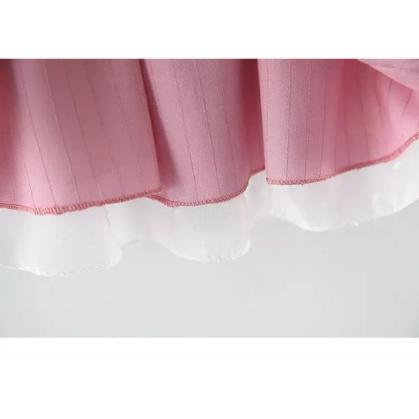 Summer Girls Sweet Children'S Dress Clothing Denim Stitching Princess Dress