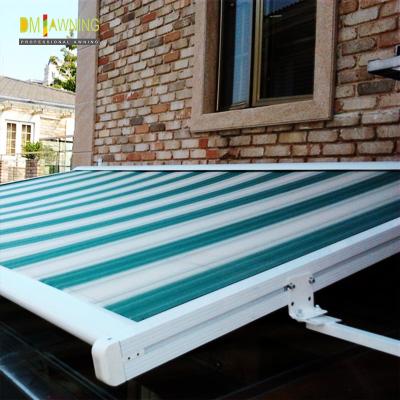 Conservatory Patio Retractable Roof Awning / Free Standing Balcony Roof Retractable Awning
