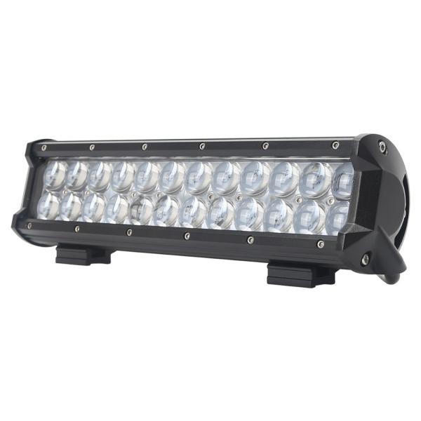 72W 13.5 Inch Double Row Led Light Bar Aluminum Housing For Offroad , Trucks , SUV
