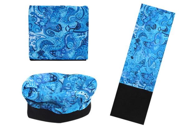 Seamless Connect Polar  Headwear Good Air Permeability 24 * 75cm For Adult