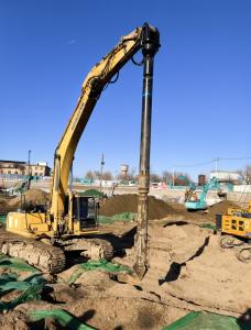 回転速度 2600 R/min 土壌改良用油圧バイブロフロート 1200 kg 容量
