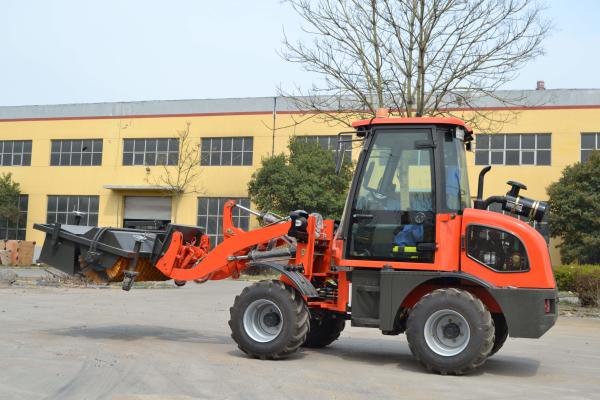36.8kw 0.8 Ton Small Wheel Loader For Constructional Home
