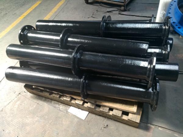 Water Double Flanged Ductile Iron Pipe or Double Flanged Ductile Iron Pipe with puddle flange Spraying Zinc