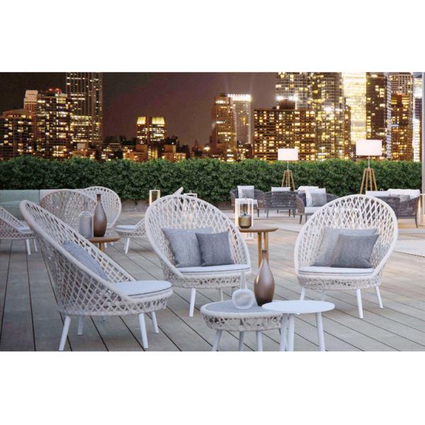 3pcs Waterproof Wicker Chairs Rattan Chairs Outdoor For Relaxation