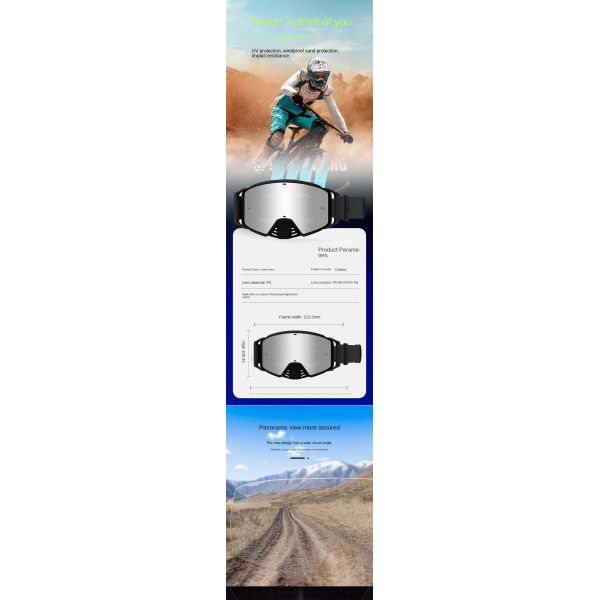 Multi-Color Coated Ski Goggles – Anti-Fog Anti-Glare Professional Gear for All Ski Scenarios