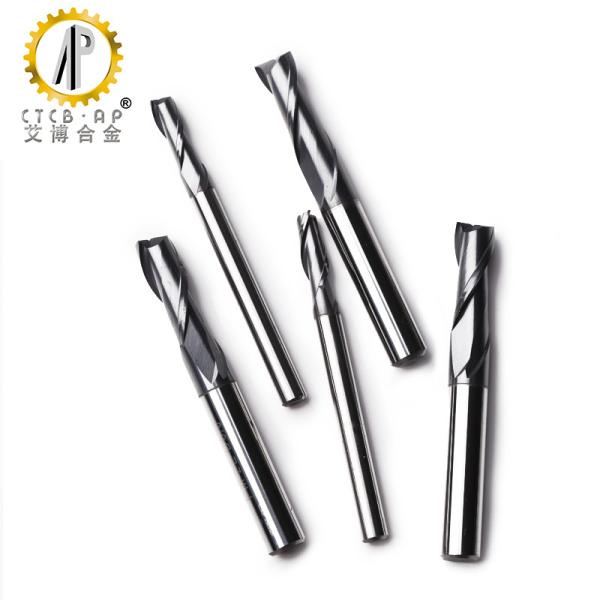 Extremidade quadrada de trituração Mills Diameter do carboneto de tungstênio do metal do CNC de 2 flautas 20mm