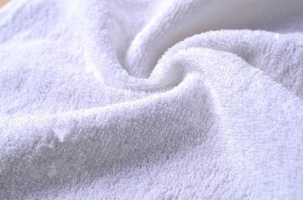 White Hotel Small Kitchen Tea Towels Disposable With Cotton Blended Fabric