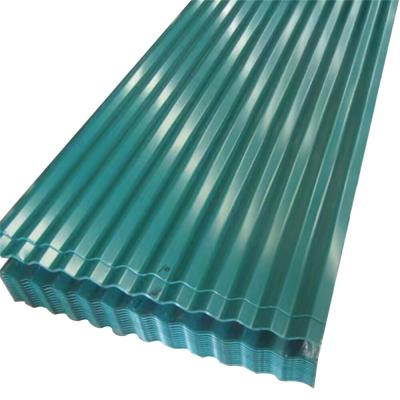 Wave Type Prepainted Corrugated Steel Sheets Colorful 750mm-1500mm Width