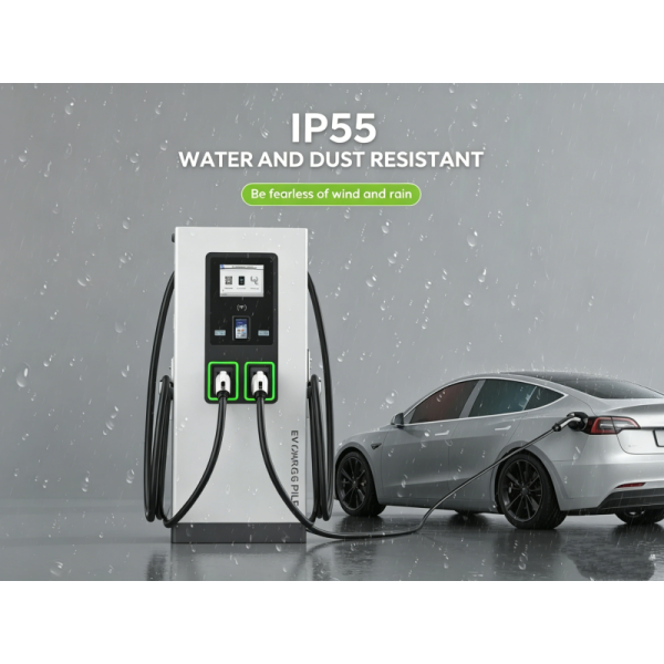 180KW High-Powered DC Fast Charging Pile with CCS/CHAdeMO Compatibility and TUV Certification