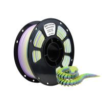 Filament d'impression 3D en PLA+ 1 kg Diamètre 1,75 mm Matte Macaroon Arc-en-ciel