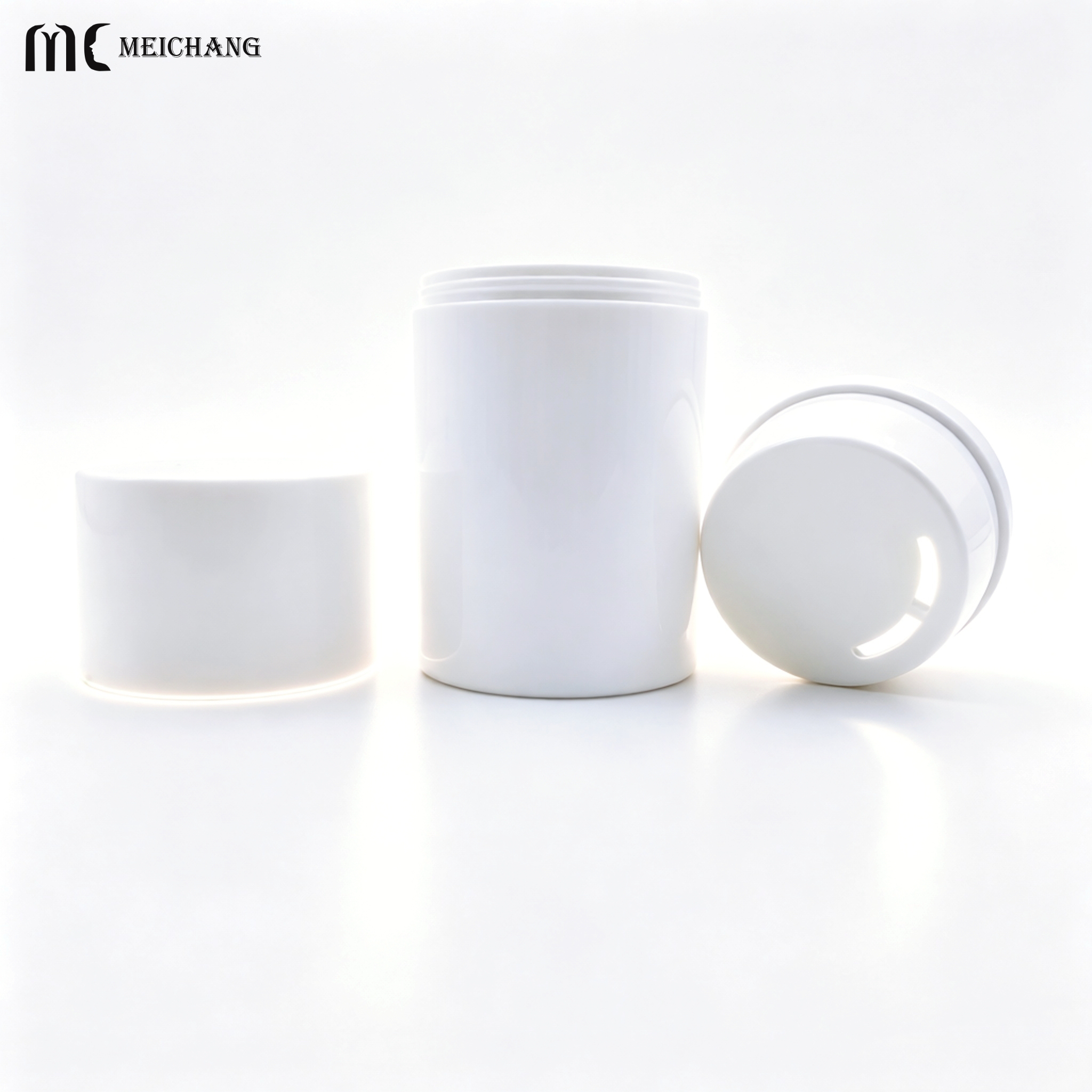 80ml 180ml Round Thick-Wall Powder Sifter Bottle (MC-1509)
