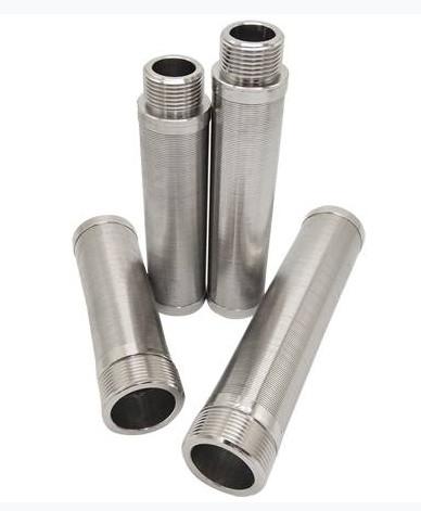Stainless Steel Wedge Mesh Winding Filter Element Wedge Wire Filter Self Cleaning