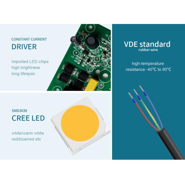 СИД сада VDE SMD3030 смололо светлое 18W 1600LM IP68 водоустойчивый