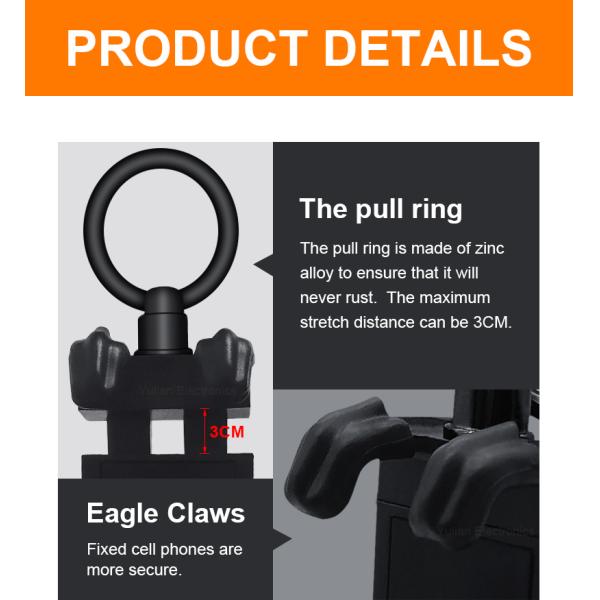 15W 5V 2.4A Motorcycle Wireless Charger Mount Waterproof