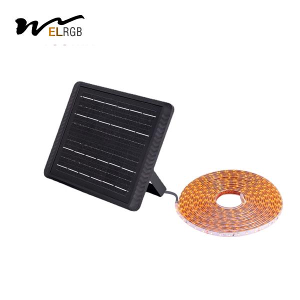 2200k 10 metros Solar Light Strip Outdoor Solar Powered Lights Corda