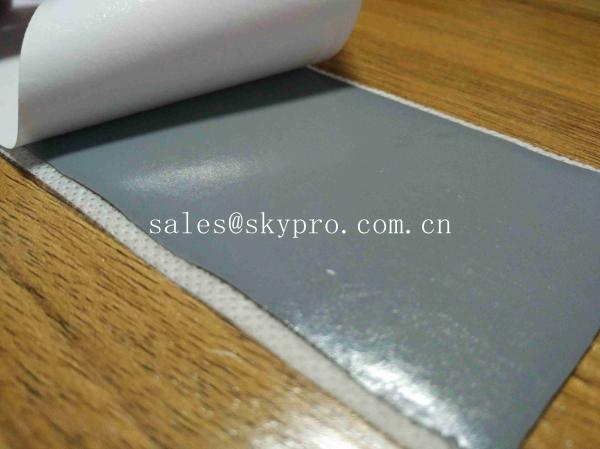 1mm Thick Black Single Side Waterproof Non woven Butyl Electric Tape Easy Stick