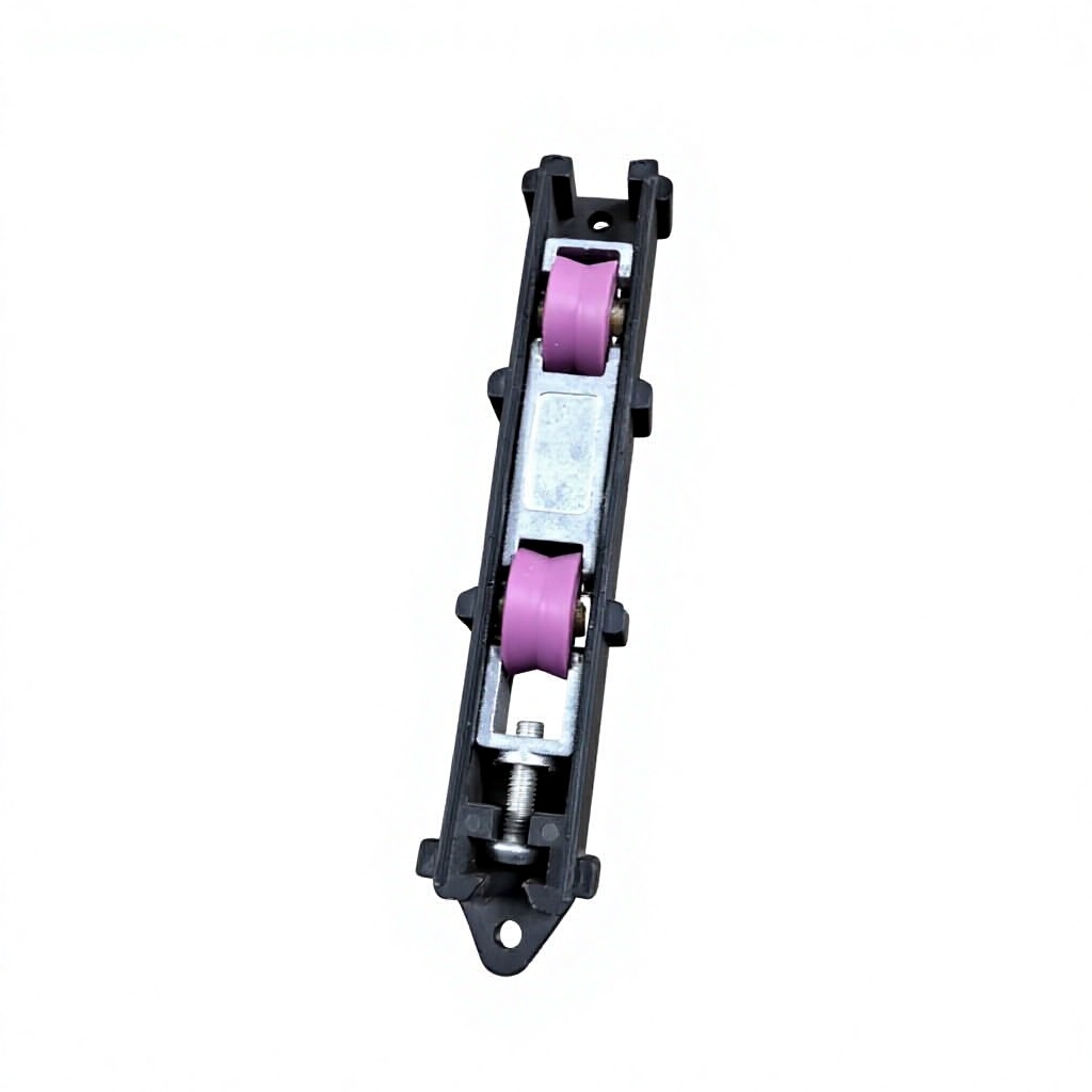 Double Nylon Sliding Window Roller Plastic Housing Window Pulley
