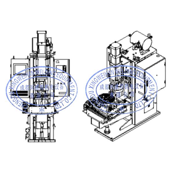 Machine de soudage par projection en acier inoxydable pour acier au carbone Plaque de base de frein de voiture