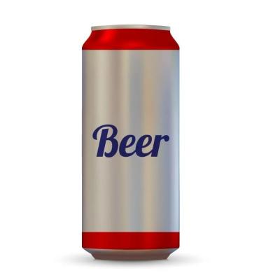 Embalagens de bebidas livres de BPA latas de cerveja de alumínio em branco 250/330/355/473/500ml embalagens de alimentos e bebidas