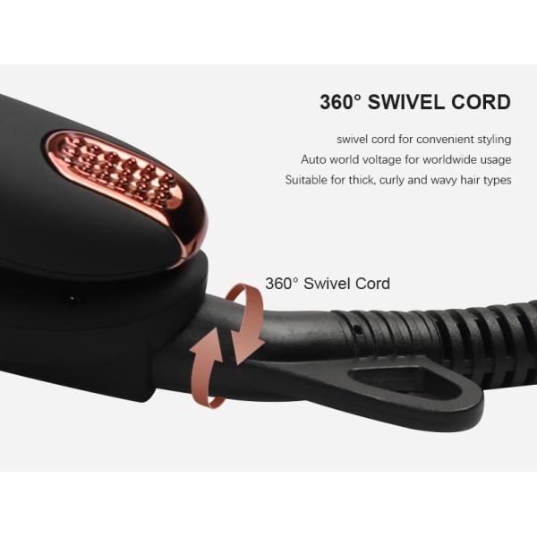 450 градусов дисплея LCD утюга электрического керамического раскручивателя волос плоского