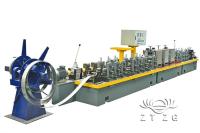 Tuyau d'acier 304 inoxydable de la cavité 201 de contrôle de PLC faisant la machine 1-15m/min