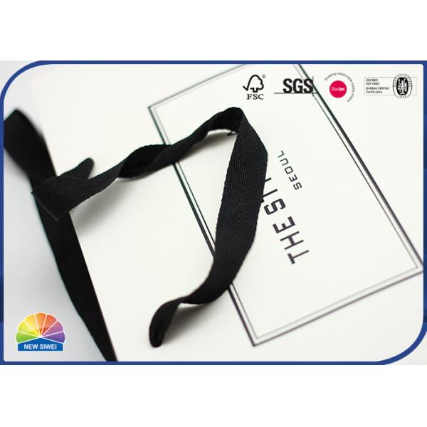 Повторно использованная упаковка изготовленного на заказ бумажного подарка ювелирных изделий хозяйственных сумок роскошного косметического бумажная