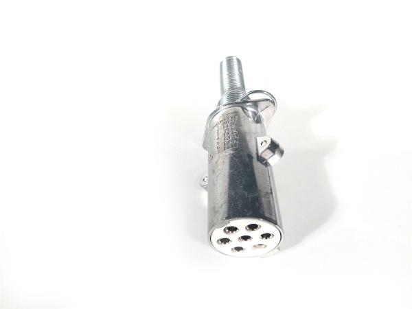 24v S Type 7 Pole European Trailer Plug 7 Pin With Metal Cable Holder