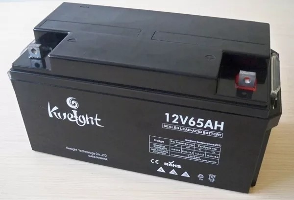 Солнечная батарея свинцовокислотной батареи уплотнения VRLA 65Ah 12v AGM для накопления энергии Pv