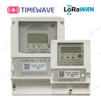 Medidor de energia elétrica inteligente de fase única e trifásica, Lorawan/Wi-Fi/4G/RS485 com controle remoto pré-pago e solução Ami/AMR