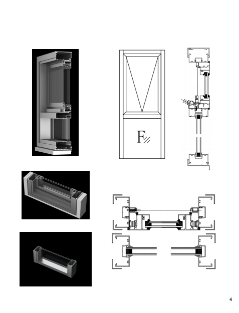 Corrosion Resistance Custom Awning Window Ventilation For Industrial & Utility Buildings