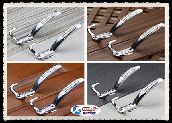 Simple Modern Chrome Cloth Hanging Hooks Wall Mounted Adjustable Hat Holder Zinc Gold Cap Holder