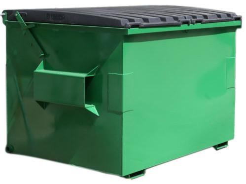 10 Yard Garbage Front Lift Bin Construction Skip Container Outdoor Metal Skip Bin Hire