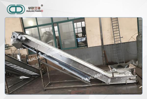 PVC Carbon Steel Belt Conveyor Mechanical Transportation Equip High Heat Resistant