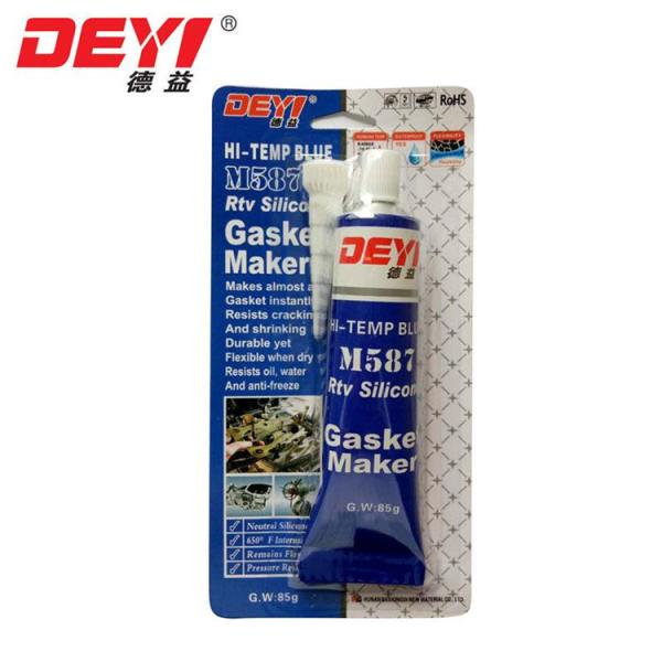 Grey RTV Silicone Sealant For Joint Surface Of Plain Flange And Mechanism Cover Plate