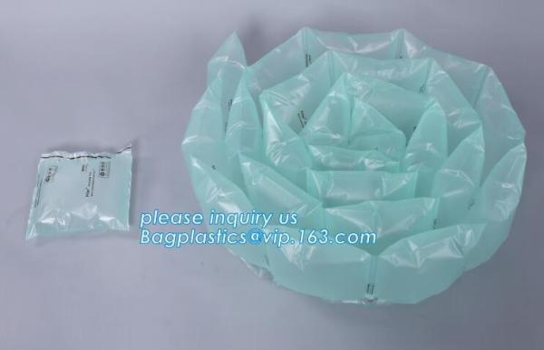 air cushion pillow bags, inflatable air filled pillow bag, shockproof recycable air pillow glass bottle bag, bagplastics