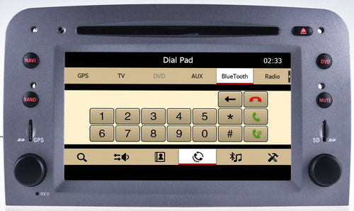 Touch screen radio gps for Alfa Romeo GT /Alfa Romeo 147 with car mp3 player OCB-8805