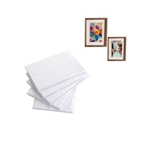 Microporous RC Photo Paper Roll Luster 260gsm A4 Sheets For EPSON CANON HP Printers